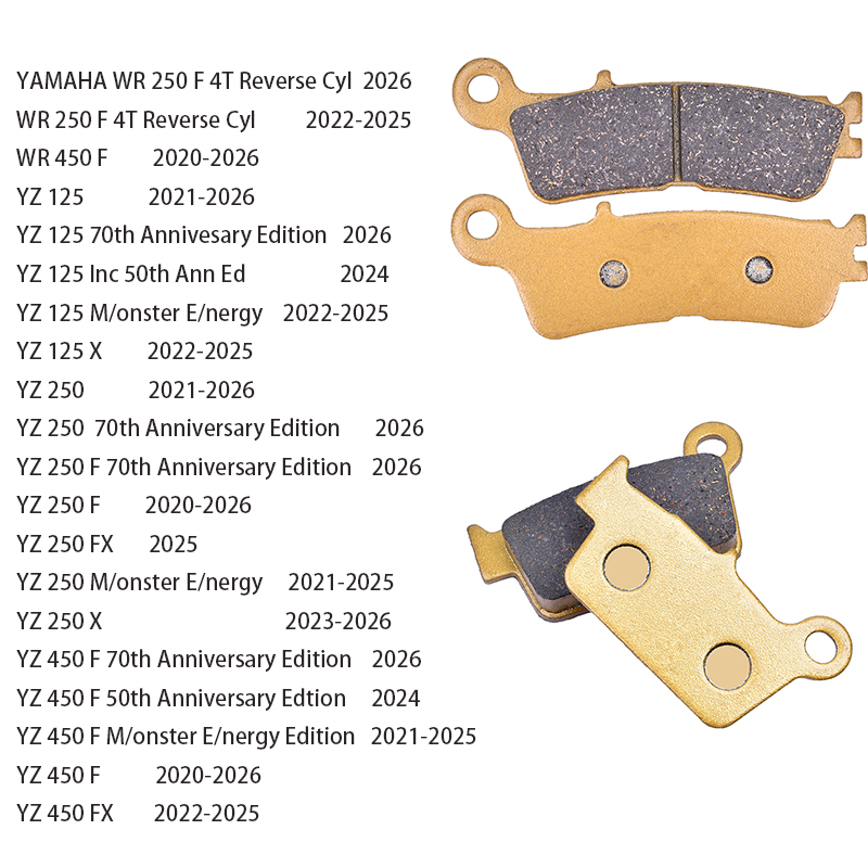 Motorcycle Front Rear Brake Pa - Carbon Ceramic Motorcycle Brake Rotor ulasan dan harga